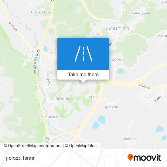 Карта כצנלסון
