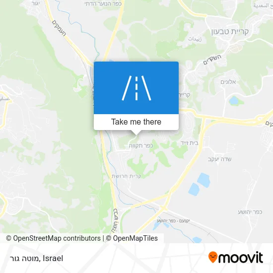 Карта מוטה גור