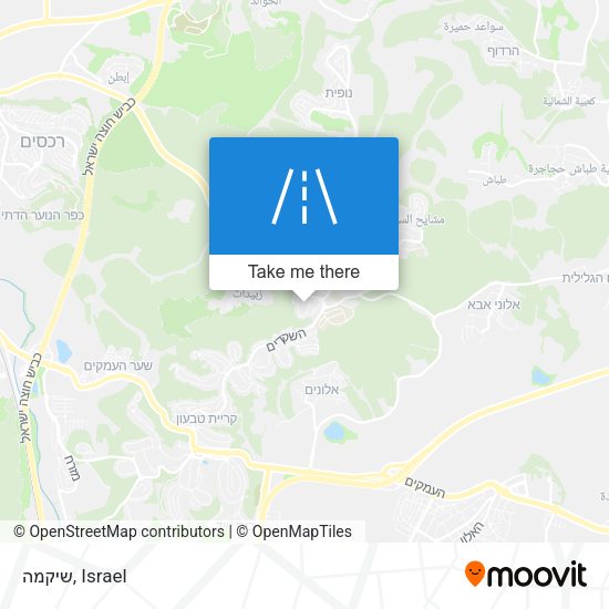שיקמה map