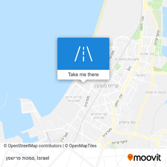 סמטת פרישמן map