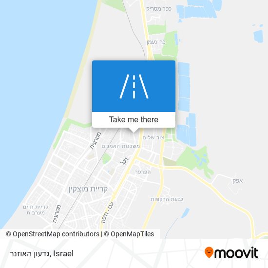 גדעון האוזנר map