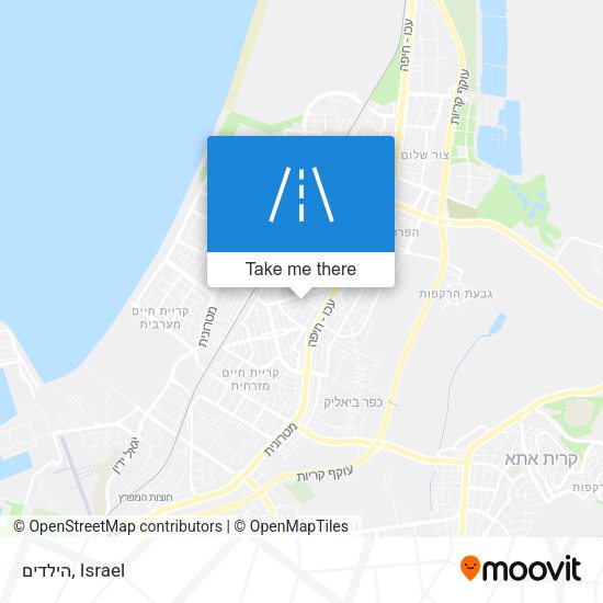 הילדים map