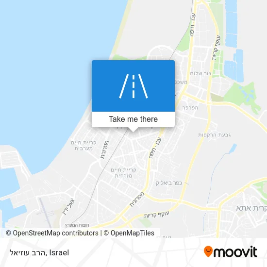 Карта הרב עוזיאל