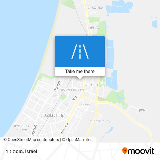 Карта מוטה גור