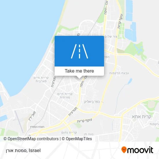 Карта סמטת אורן
