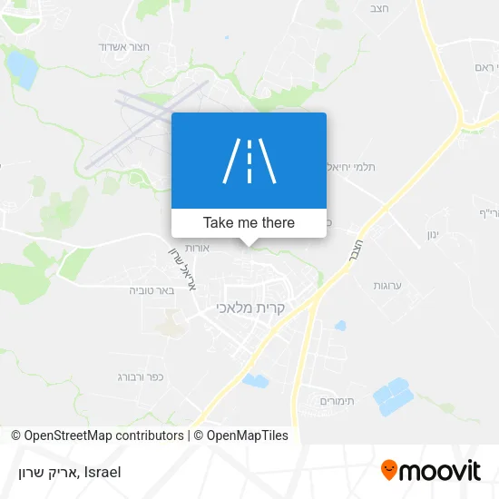 Карта אריק שרון