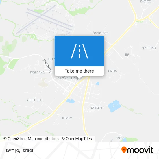 Карта סן דייגו
