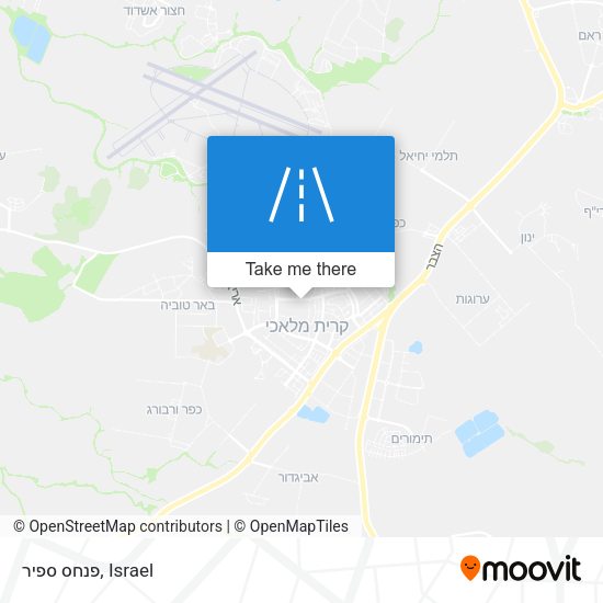 פנחס ספיר map