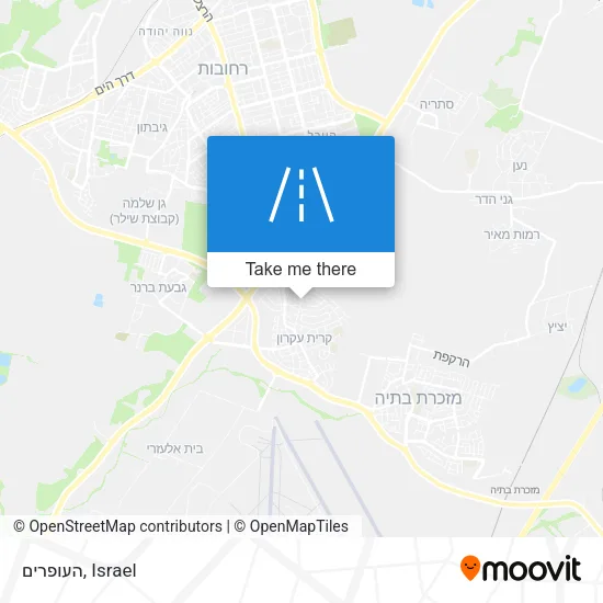 Карта העופרים