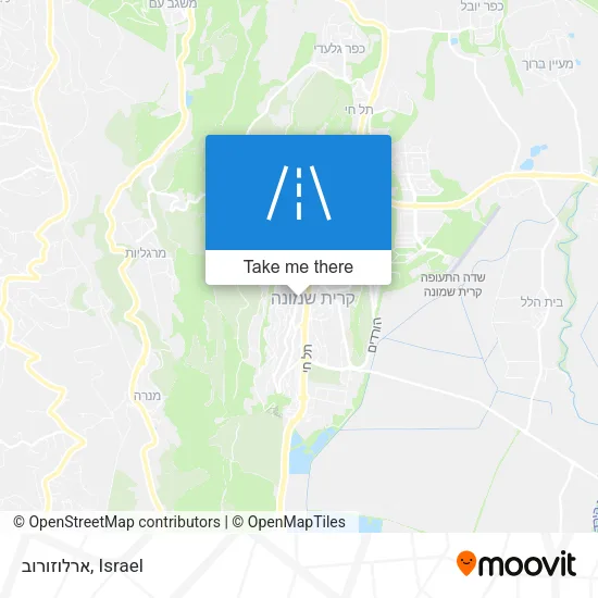 Карта ארלוזורוב