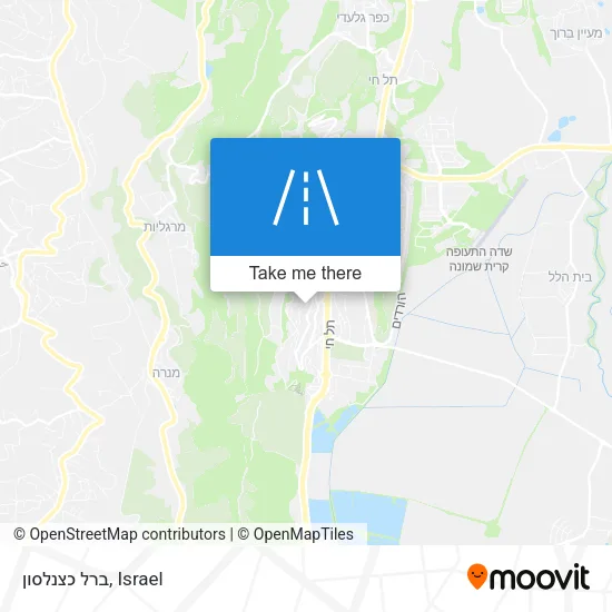 Карта ברל כצנלסון