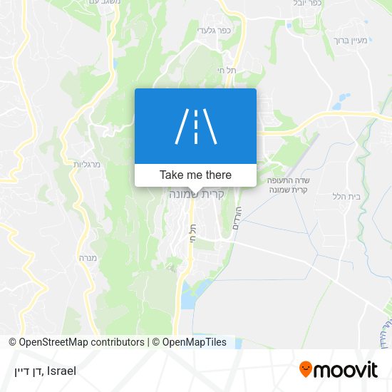 דן דיין map