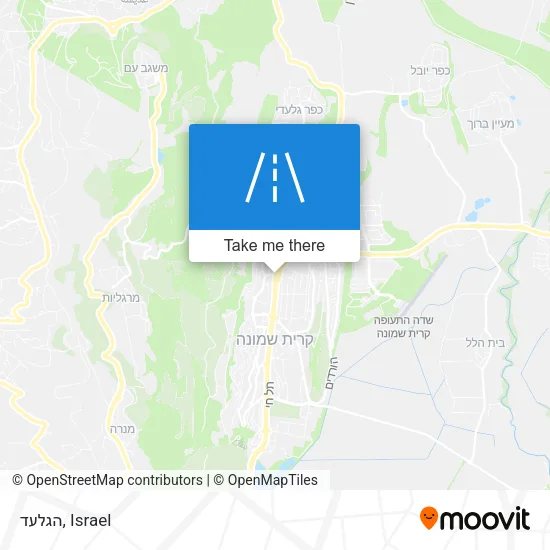 Карта הגלעד