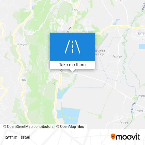 Карта הורדים