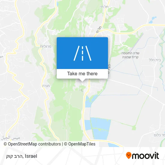 Карта הרב קוק