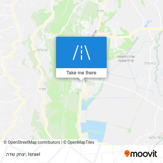 יצחק שדה map