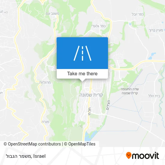 Карта משמר הגבול