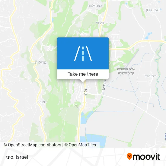Карта סיני