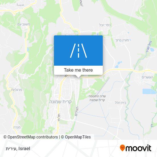 עירית map