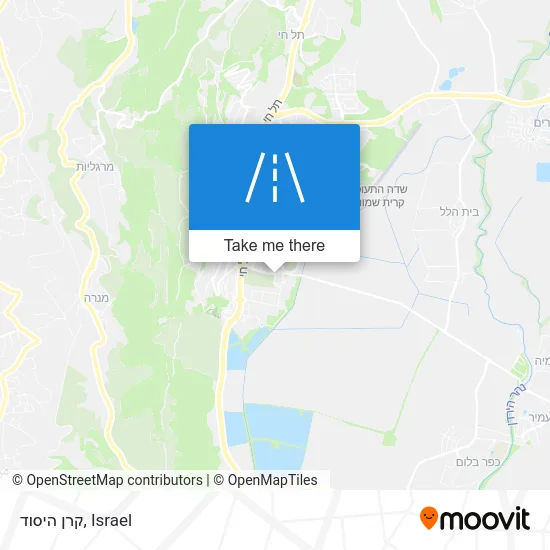 Карта קרן היסוד