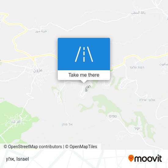 אלון map