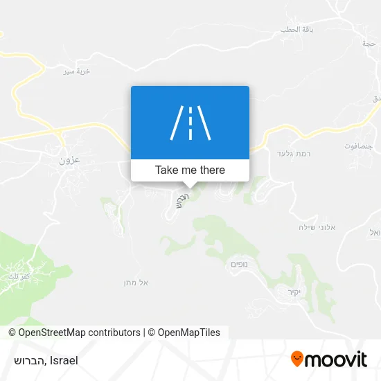 Карта הברוש