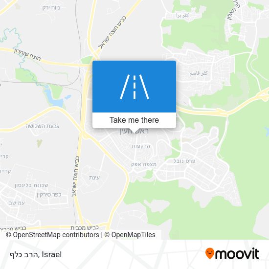 הרב כלף map