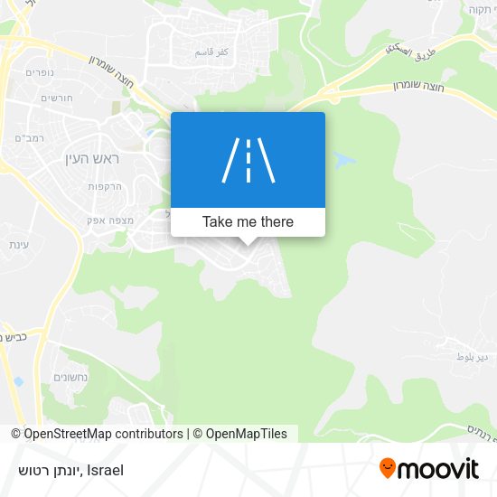 יונתן רטוש map