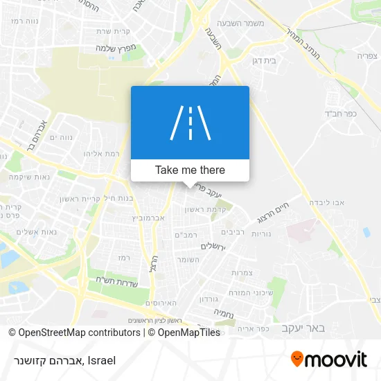 Карта אברהם קזושנר