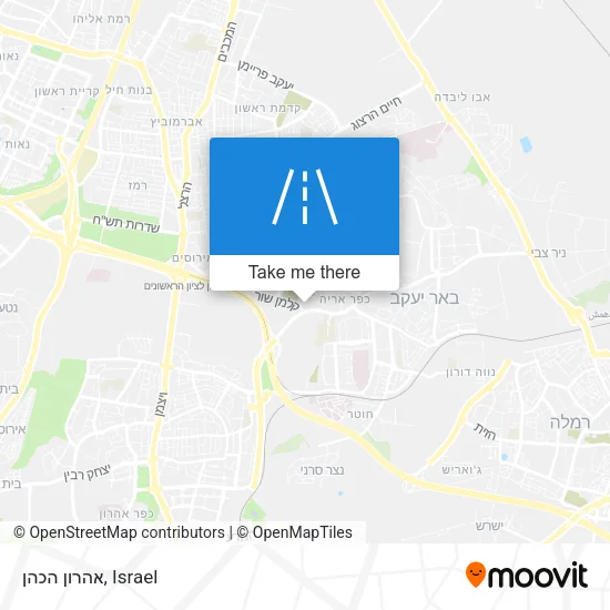 Карта אהרון הכהן