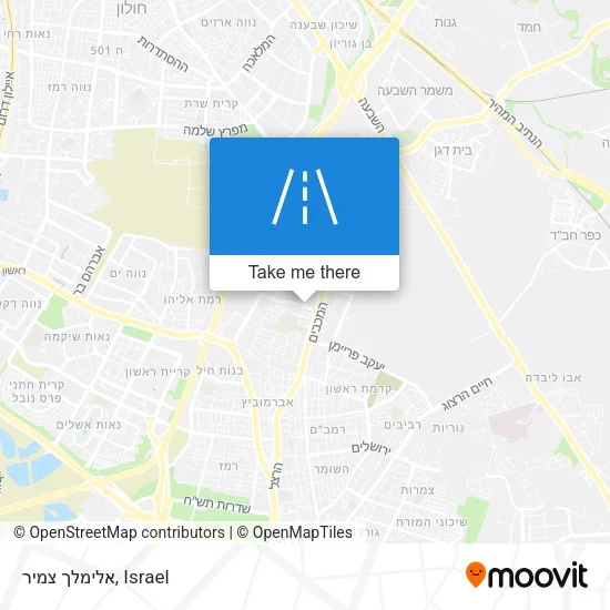 Карта אלימלך צמיר