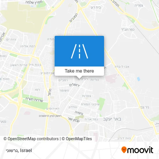 גרשוני map