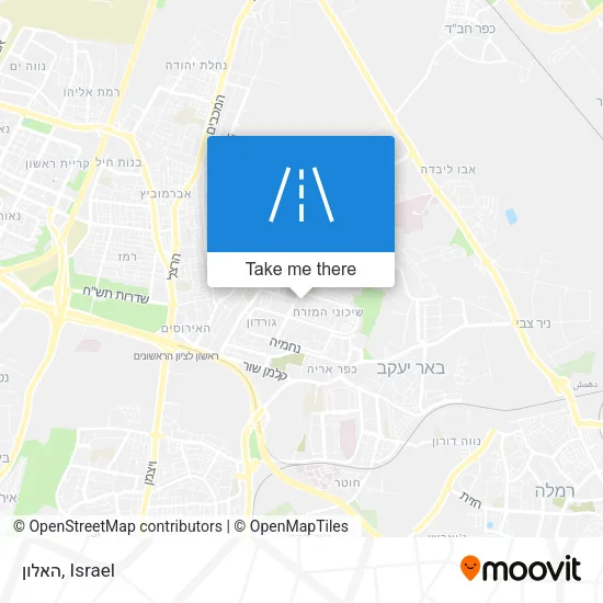 Карта האלון