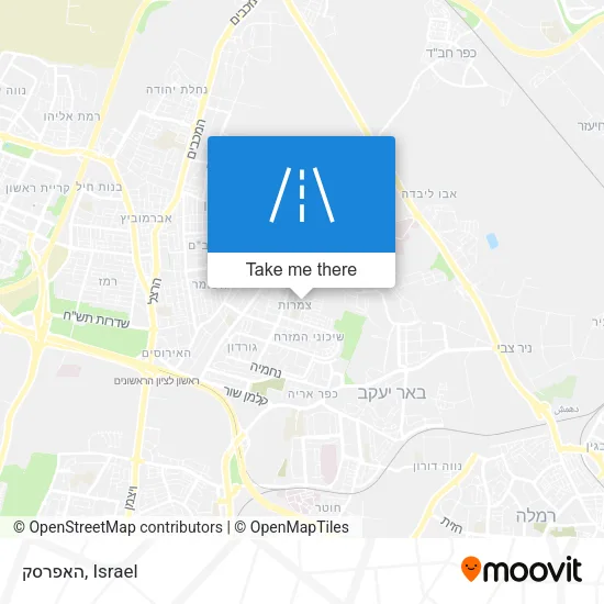 Карта האפרסק