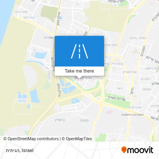 הגיתית map