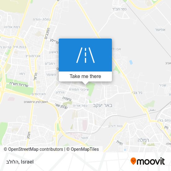 הלולב map