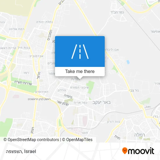 Карта הצפצפה