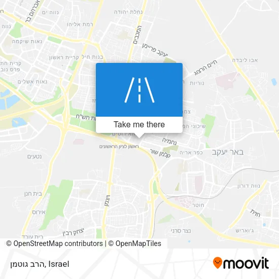 Карта הרב גוטמן