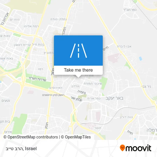 Карта הרב טייב
