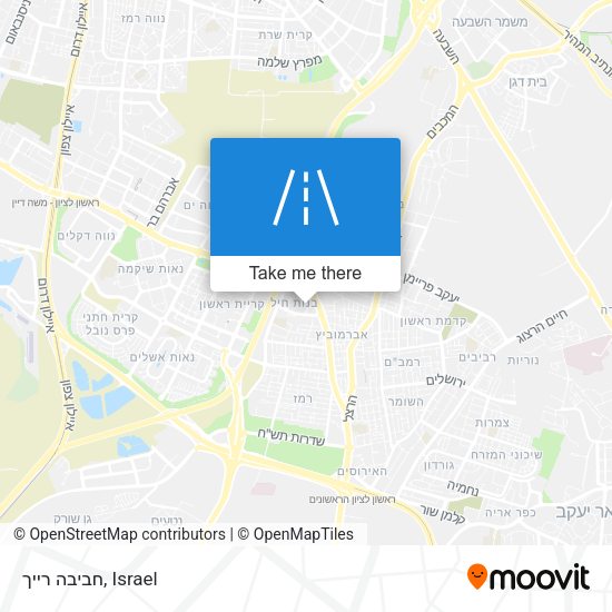 חביבה רייך map