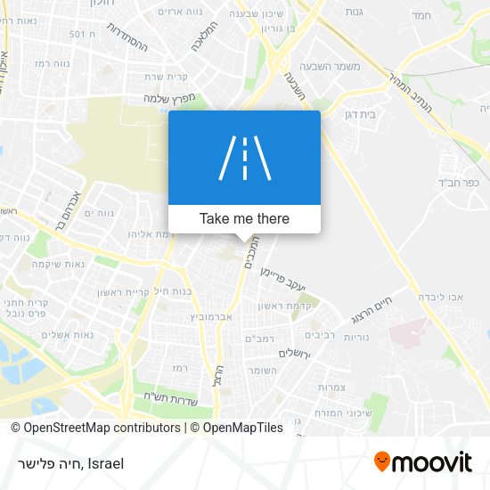 חיה פלישר map