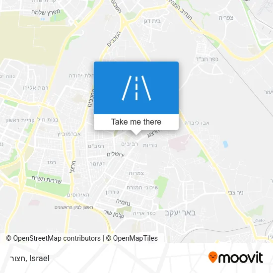 Карта חצור
