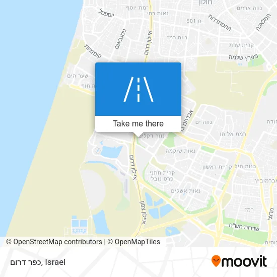 Карта כפר דרום