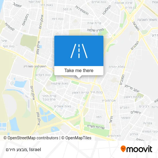 Карта מבצע חירם