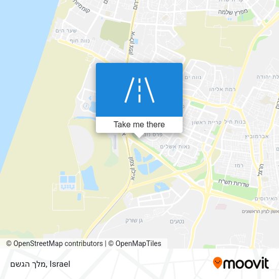מלך הגשם map
