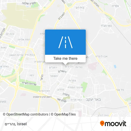 Карта נהריים