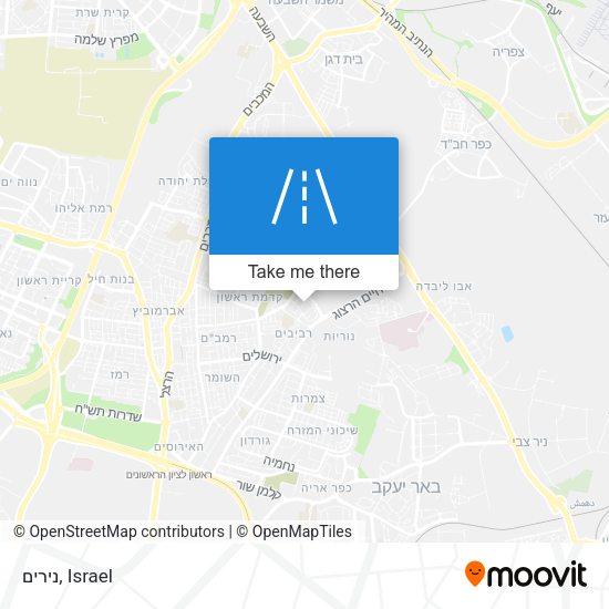 נירים map