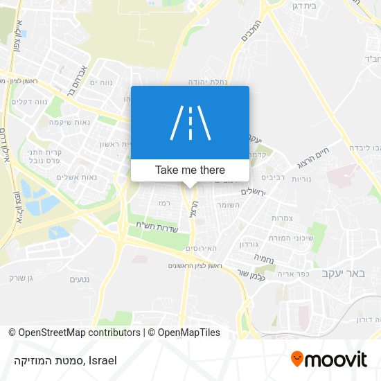 סמטת המוזיקה map