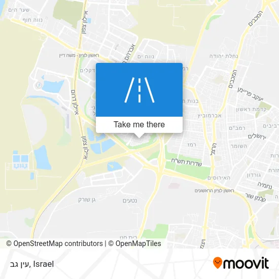 Карта עין גב