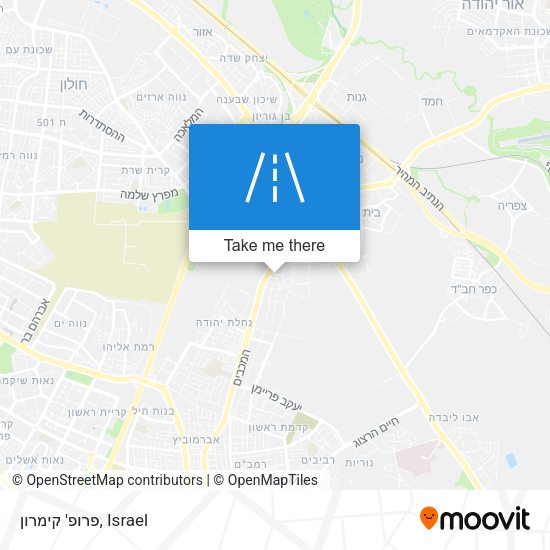 פרופ' קימרון map